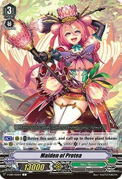 Maiden of Protea Card Front