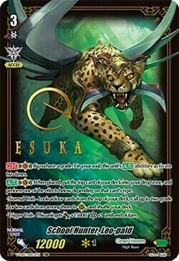 School Hunter, Leo-pald [V Format] Card Front