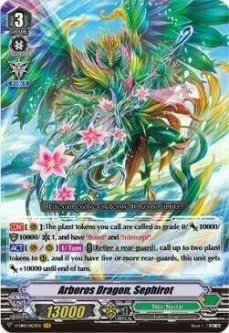 Arboros Dragon, Sephirot Card Front