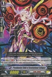 Providential Child of Gravitational Collapse Card Front