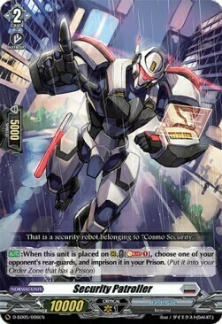 Security Patroller Card Front
