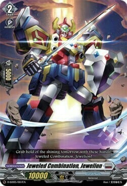 Jeweled Combination, Jewelion Card Front