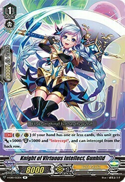 Knight of Virtuous Intellect, Gunhild [V Format] Frente