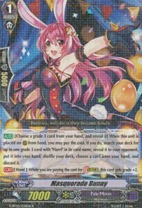Masquerade Bunny Card Front