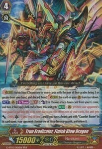 True Eradicator, Finish Blow Dragon Card Front