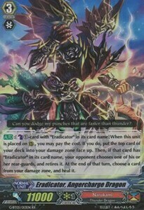 Eradicator, Angercharge Dragon Card Front