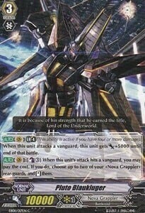 Pluto Blaukluger Card Front