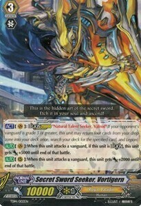 Secret Sword Seeker, Vortigern Card Front