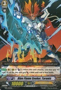 Blue Flame Seeker, Taranis Card Front
