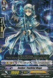 Seeker, Youthful Mage Card Front