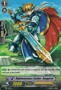 Righteousness Seeker, Gangaren Card Front