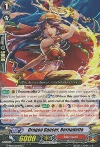 Dragon Dancer, Bernadette Card Front