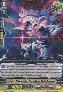 Star-vader, Paradigm Shift Dragon Card Front