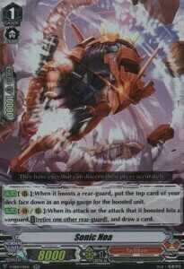 Sonic Noa Card Front
