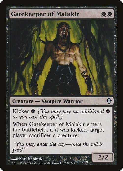 Gatekeeper of Malakir Card Front
