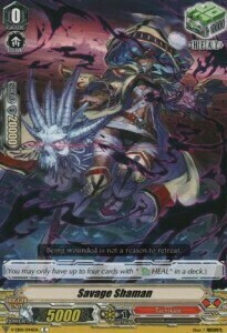Savage Shaman Card Front
