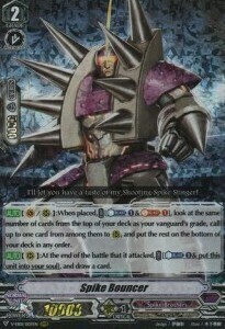 Spike Bouncer Card Front