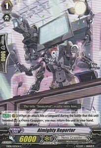 Almighty Reporter [G Format] Card Front