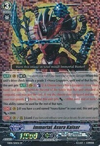 Immortal, Asura Kaiser [G Format] Card Front
