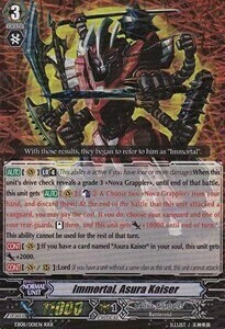 Immortal, Asura Kaiser Card Front