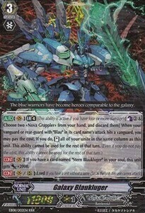 Galaxy Blaukluger Card Front