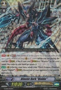 Blaster Dark "Diablo" [G Format] Card Front