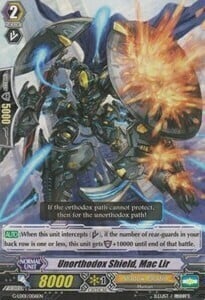 Unorthodox Shield, Mac Lir [G Format] Card Front