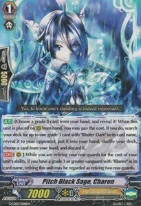 Pitch Black Sage, Charon [G Format] Card Front