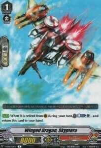 Winged Dragon, Skyptero Card Front