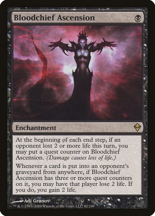 Bloodchief Ascension Card Front