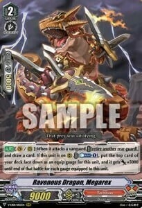 Ravenous Dragon, Megarex [V Format] Frente