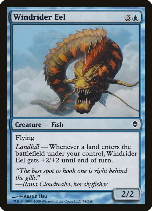 Windrider Eel Card Front