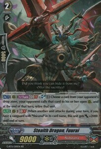 Stealth Dragon, Fuurai Card Front