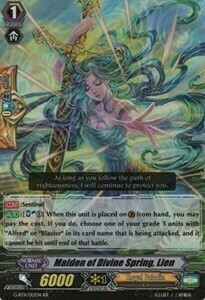 Maiden of Divine Spring, Lien Card Front