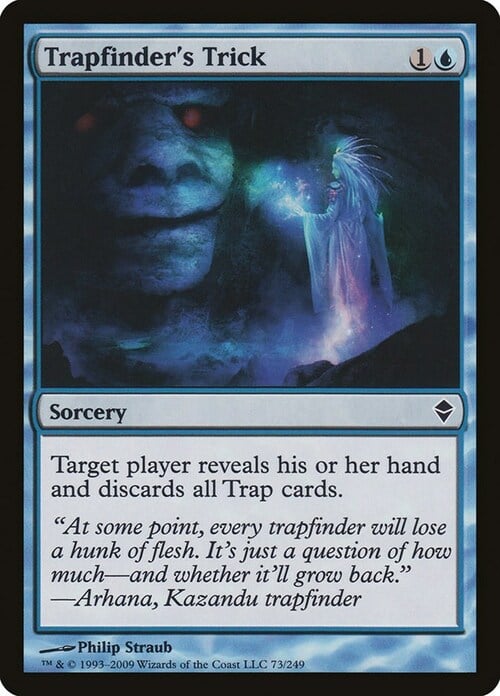 Trapfinder's Trick Card Front
