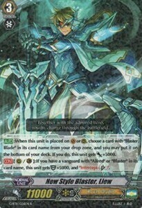 New Style Blaster, Llew Card Front