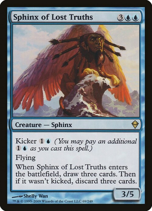 Sphinx of Lost Truths Card Front