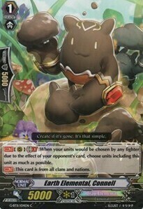 Earth Elemental, Connell Card Front