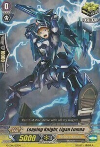 Leaping Knight, Ligan Lumna [G Format] Frente