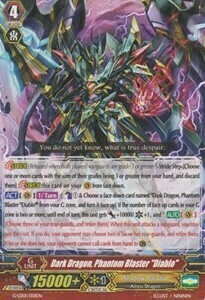 Dark Dragon, Phantom Blaster "Diablo" Card Front