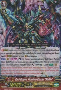 Dark Dragon, Phantom Blaster "Diablo" Card Front
