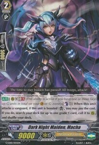 Dark Night Maiden, Macha [G Format] Card Front