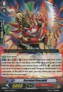 Serrated Dracokid [G Format] Card Front