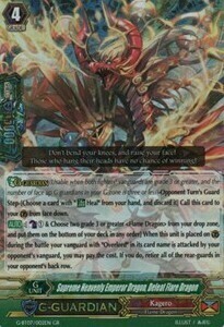 Supreme Heavenly Emperor Dragon, Defeat Flare Dragon Card Front