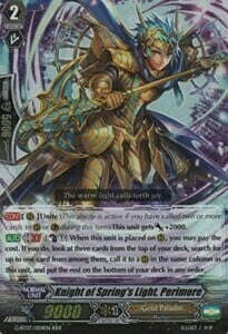 Knight of Spring's Light, Perimore Card Front