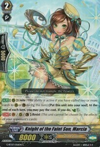 Knight of the Faint Sun, Marcia [G Format] Card Front