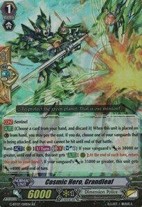 Cosmic Hero, Grandleaf [G Format] Card Front