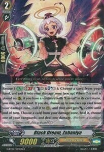 Black Dream, Zabaniya [G Format] Card Front