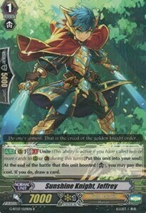 Sunshine Knight, Jeffrey [G Format] Card Front