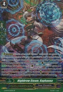 Highbrow Steam, Raphanna [G Format] Card Front